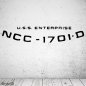 Preview: 46408 NCC 1701 D USS Enterprise Wandtattoo